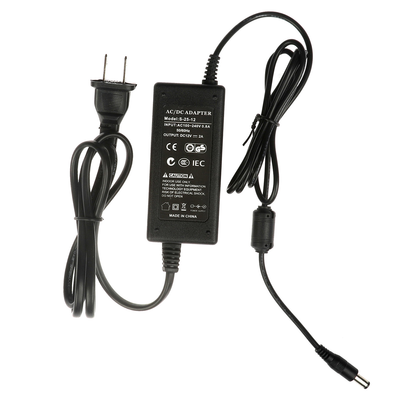 12V2A USA plug laptop desktop power adapter